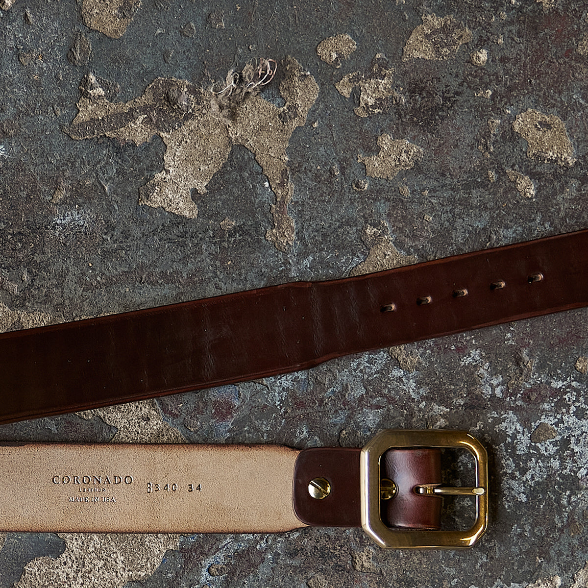 The No.340 Garrison Belt | CXL Brown