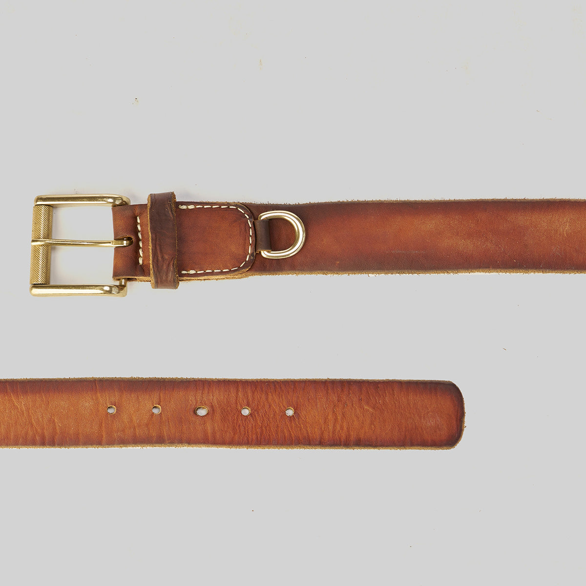 Vintage 60S Or 70S Western Brown Faux Leather Belt With White Lanyard  Whipstitching, Brass Buckle/ Waist Range 27-31 - Yahoo Shopping