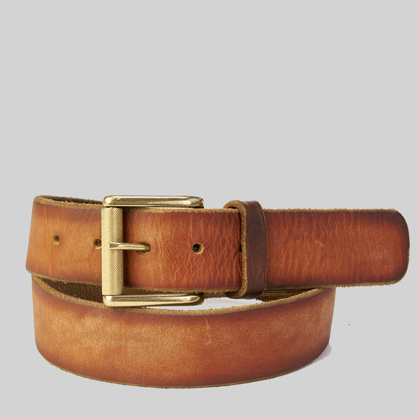 Vintage Stone-Washed Belt #527 — Coronado Leather