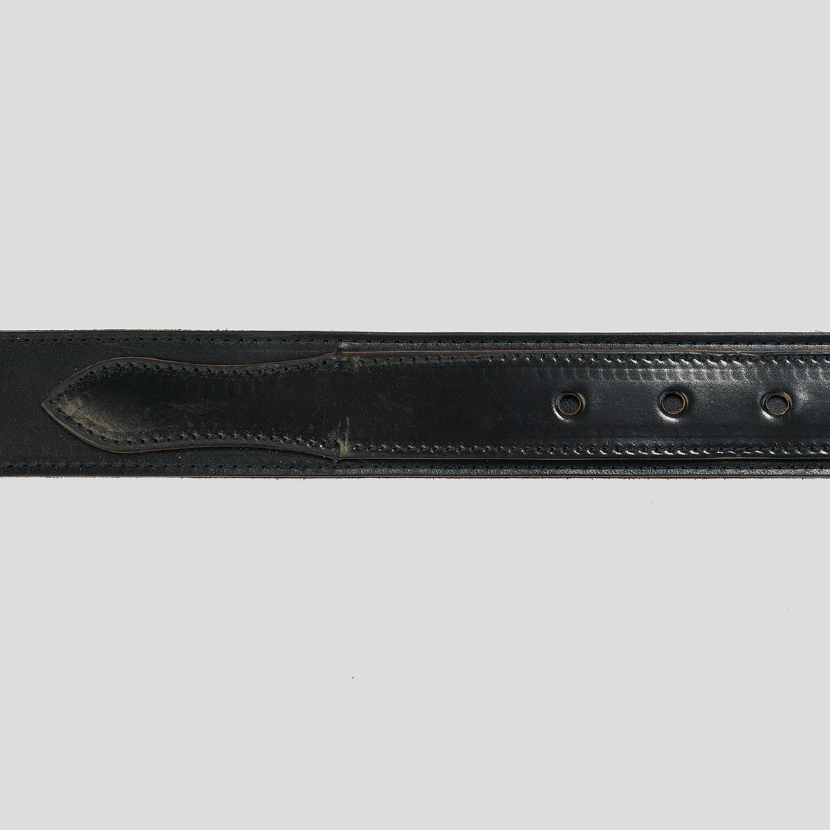Shell & Horsehide Ranger Belt #953 | Black