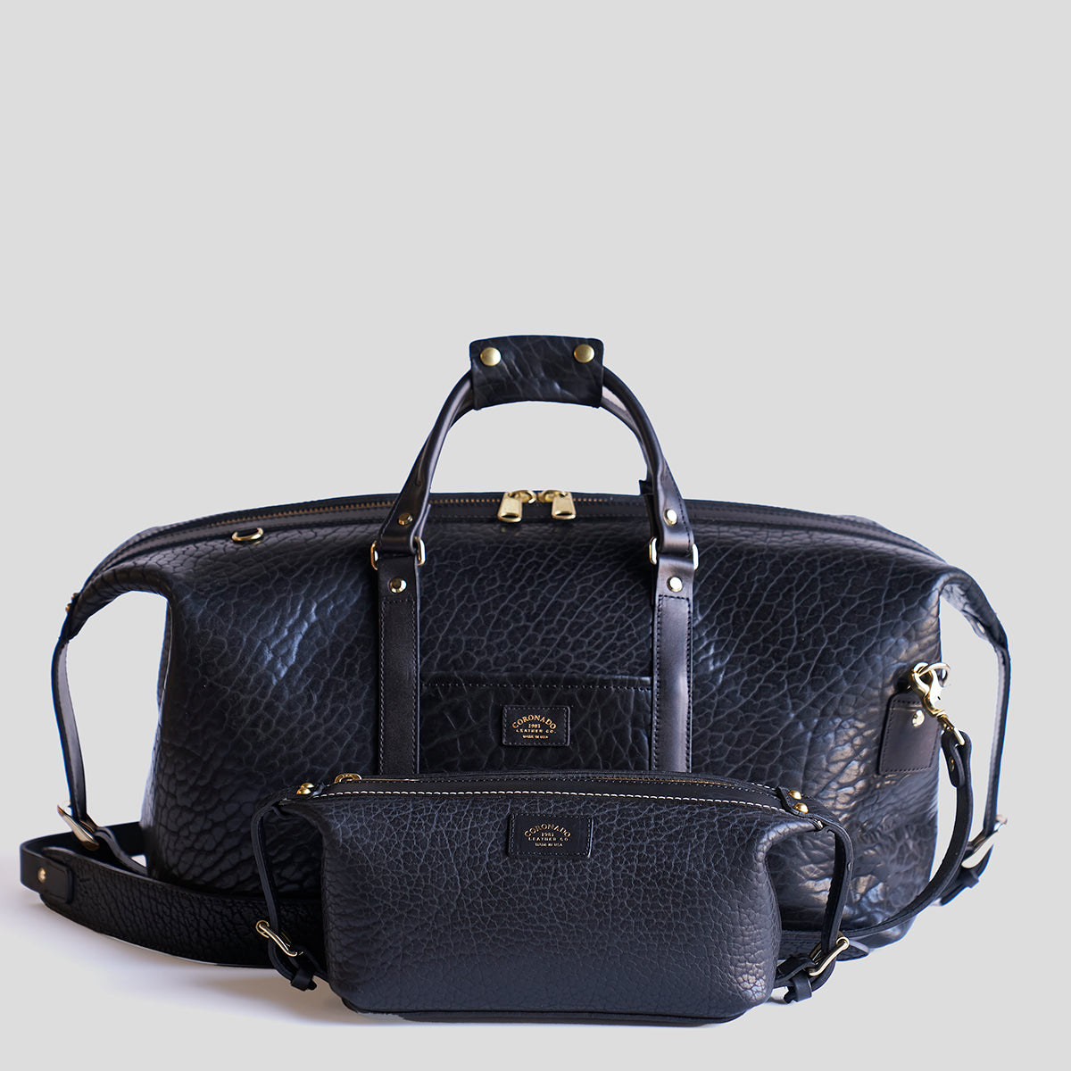 Bison Duffel #105 | Black | Coronado Leather