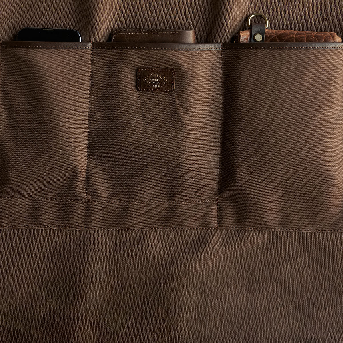 The Porter Briefcase | Bison Brown