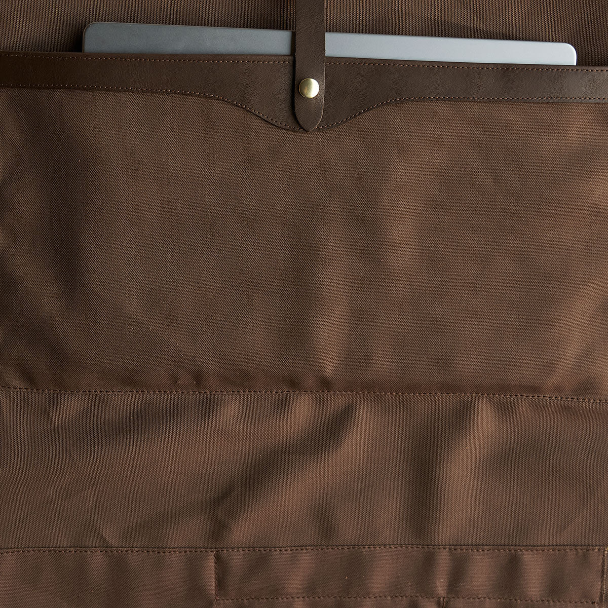 The Porter Briefcase | Bison Brown