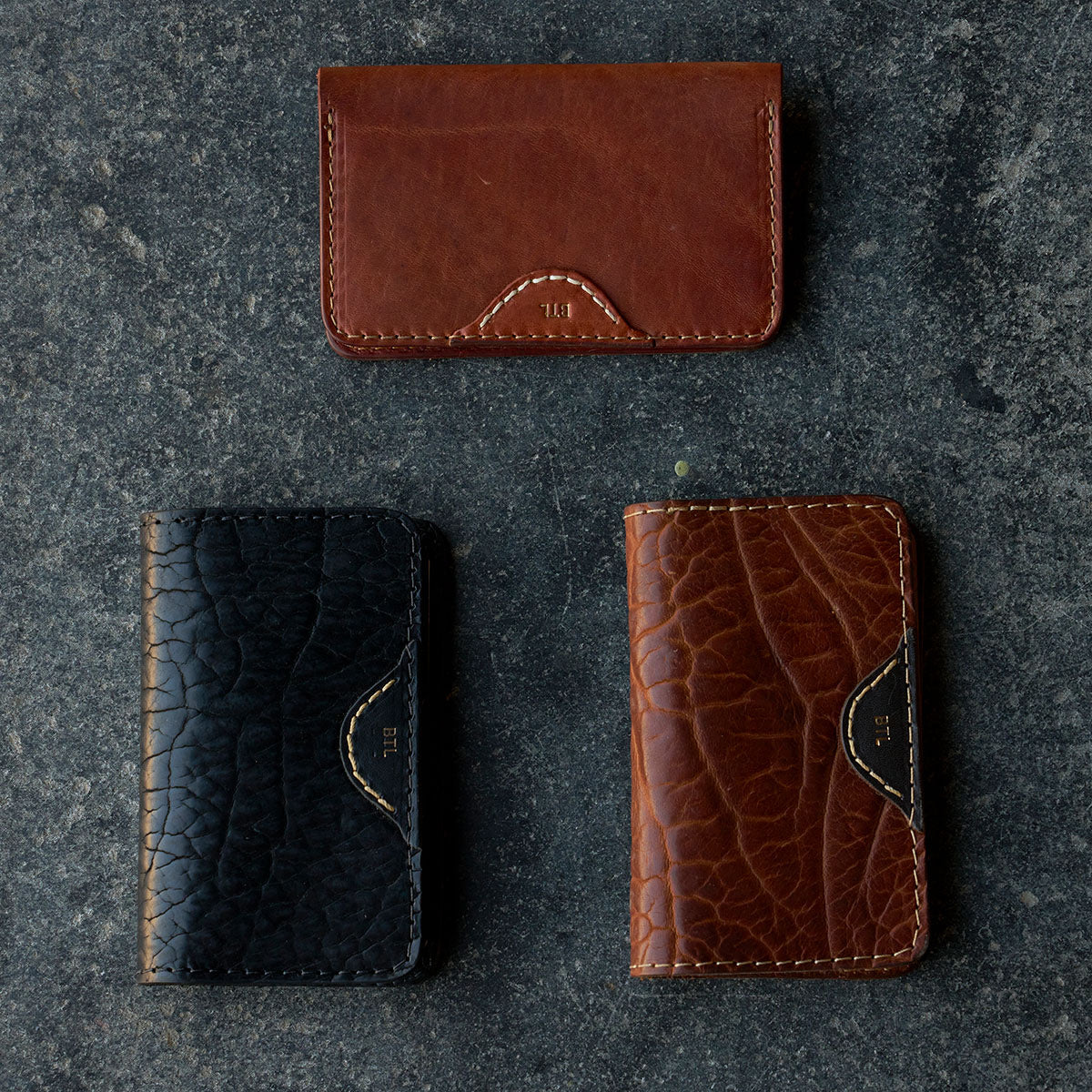 Bison Passport & Notes Wallet #92 | Black