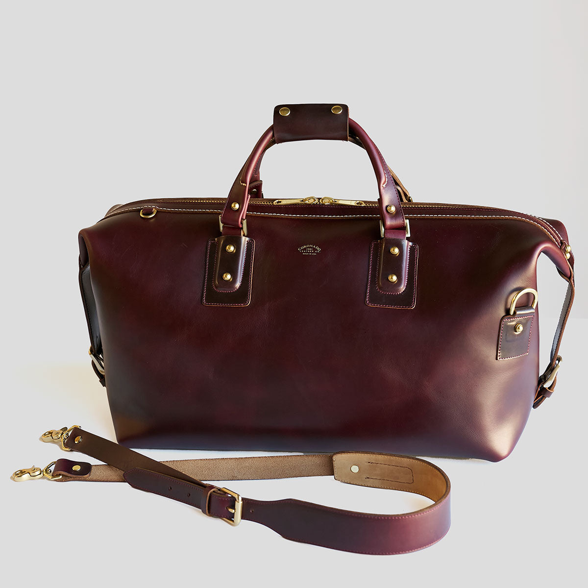 Chromexcel x Shell Cordovan Duffel #205 | #8 3Pc Set