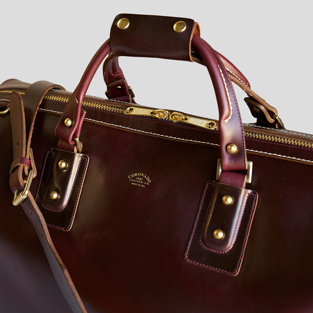 Chromexcel x Shell Cordovan Duffel #205 | #8 3Pc Set