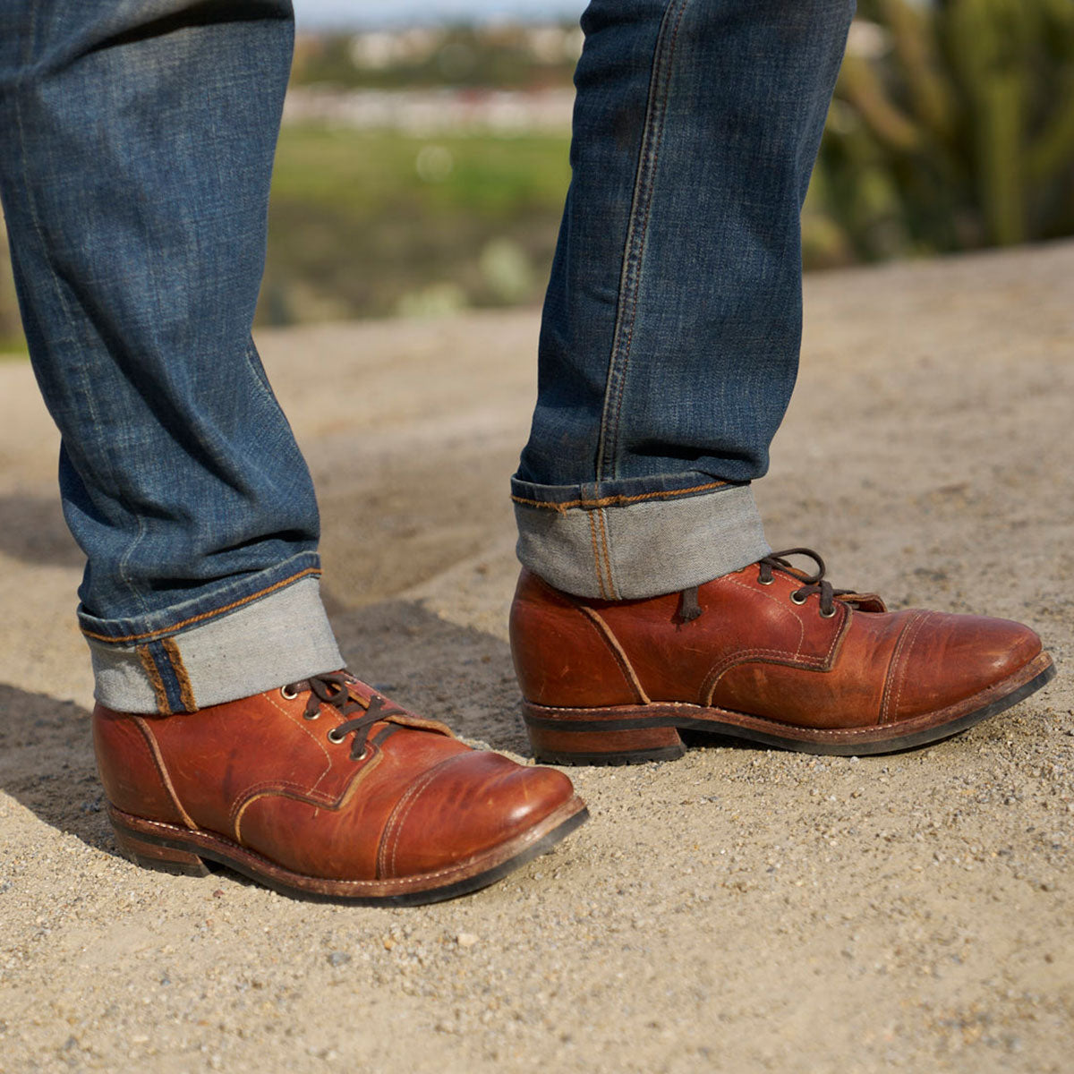 Vintage Rios Boot No.92 | Horween® Tan — Coronado Leather