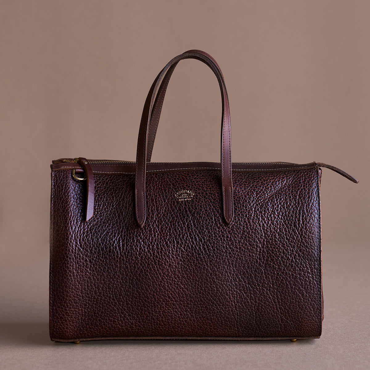 Adella Satchel No.600 | Bison Brown