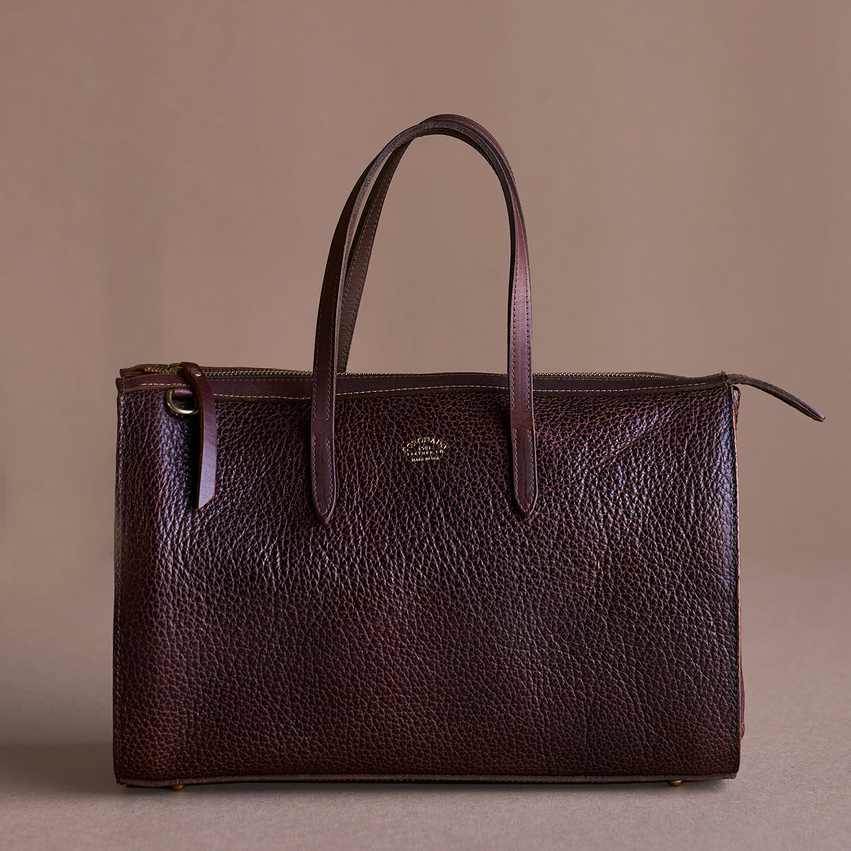 Adella Satchel No.600 | Horween® Bison Brown W600-8K