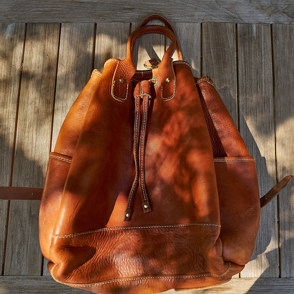 Stone-Washed Cowboy Tote No.115 | LE Set x 10