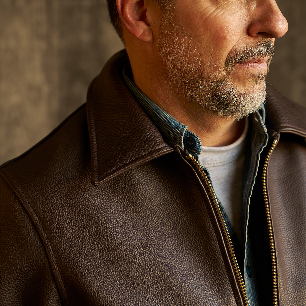 Bison Americana Bomber No.109 | Brown