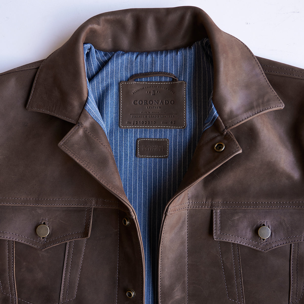 No.210 Dean | Vintage Horween® Horsehide Brown (LE x8)