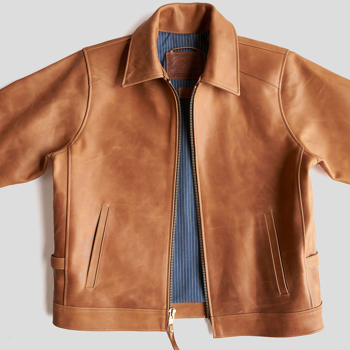 No.320 Garrison Jacket | Horsehide Vintage Tan 