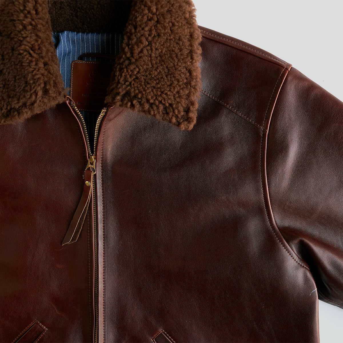 No.325 Bomber Jacket | LE Horsehide Shearling