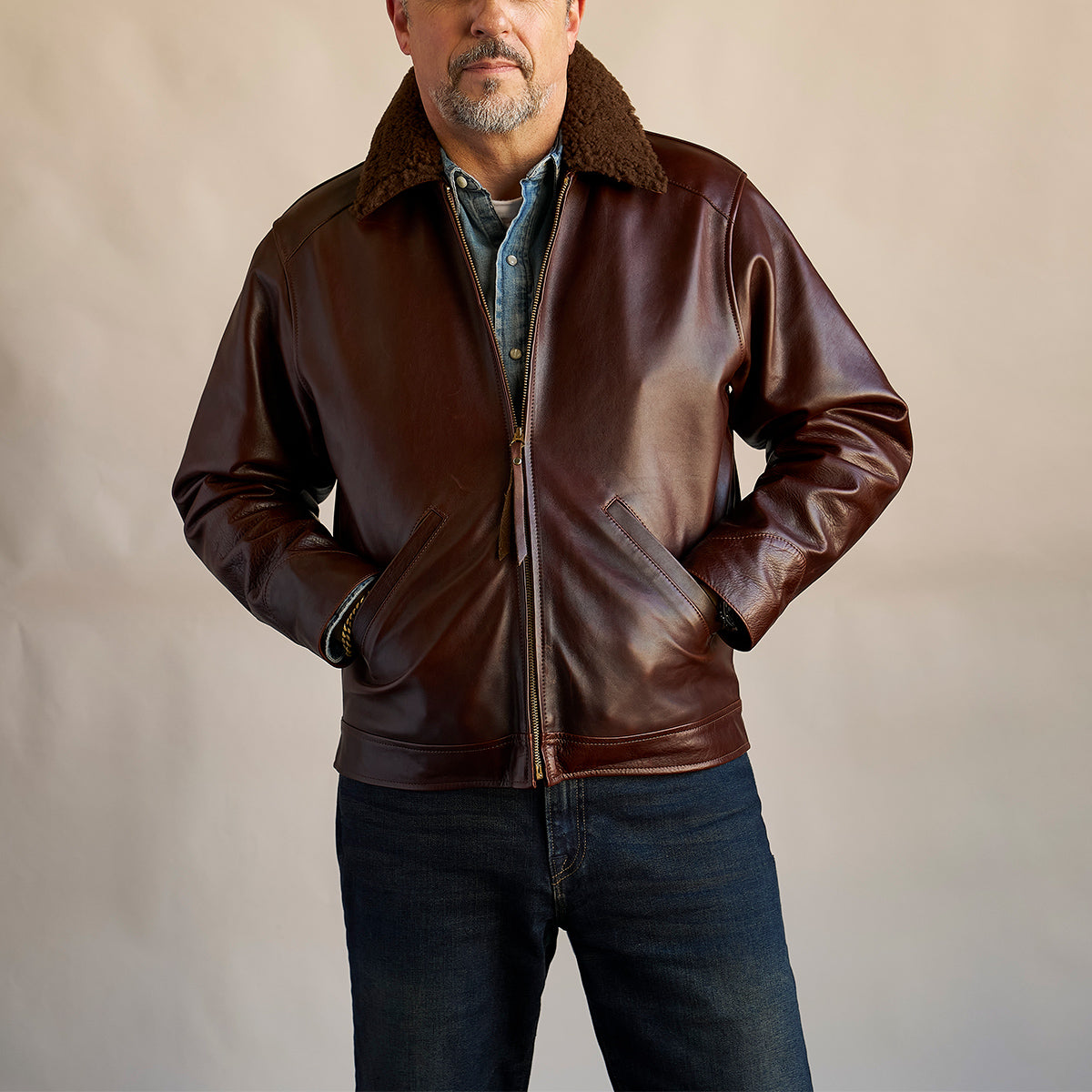 Horsehide Shearling Bomber NO.325 | LE x20