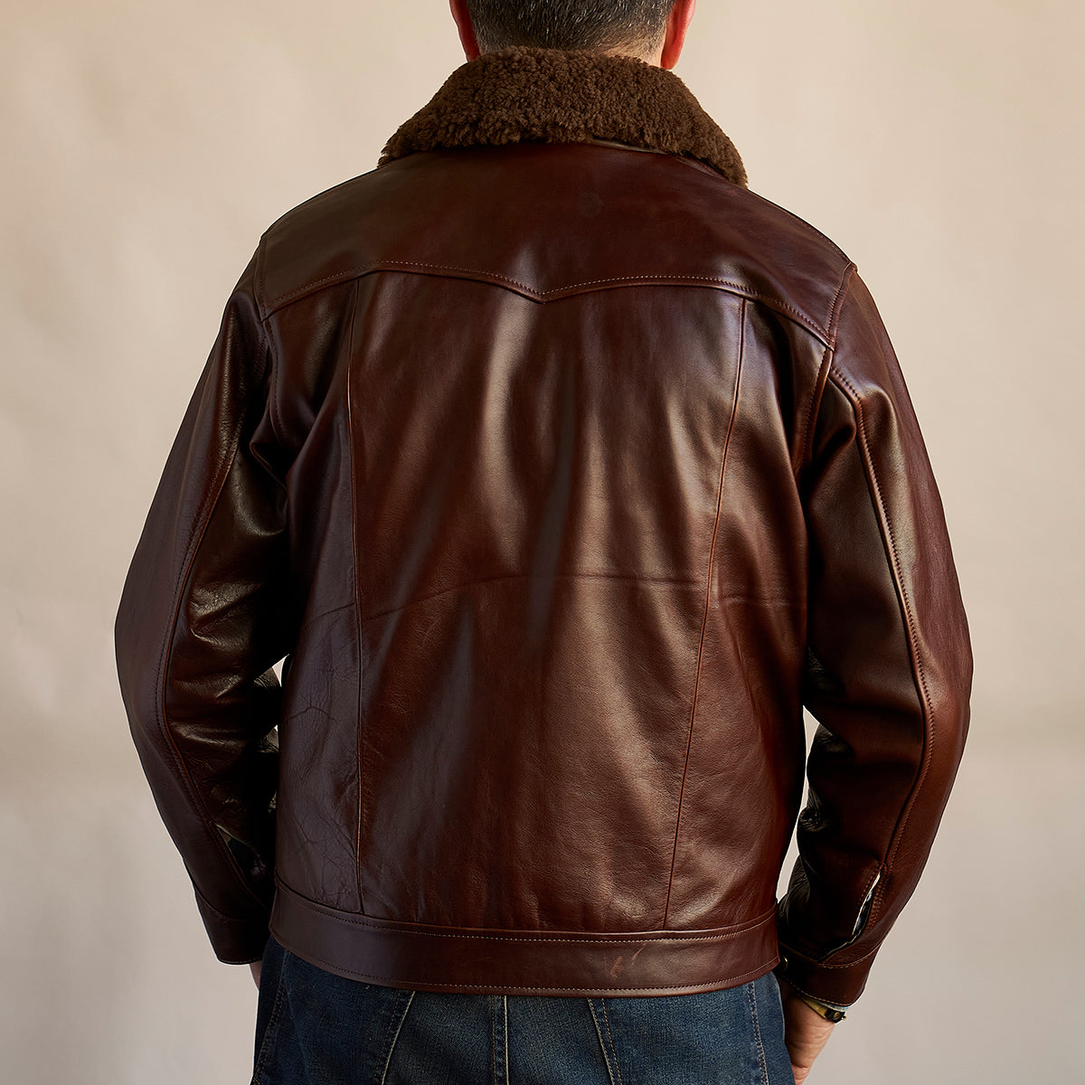 Horsehide Shearling Bomber NO.325 | LE x20