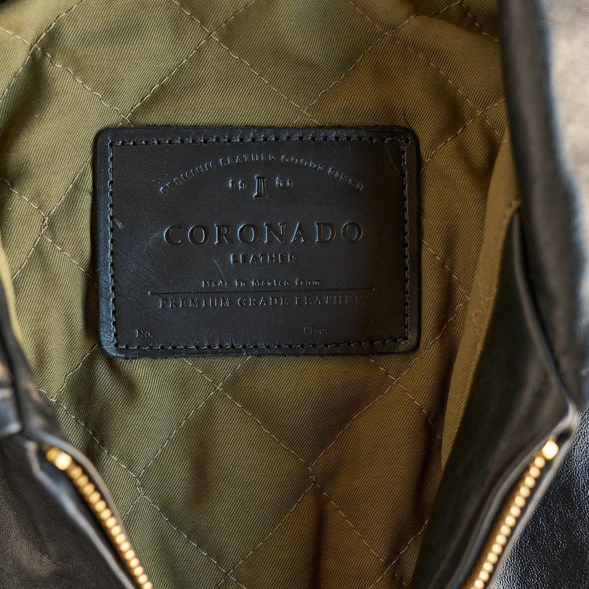 No.410 Raglan Jacket | LE Vintage Horsehide Black