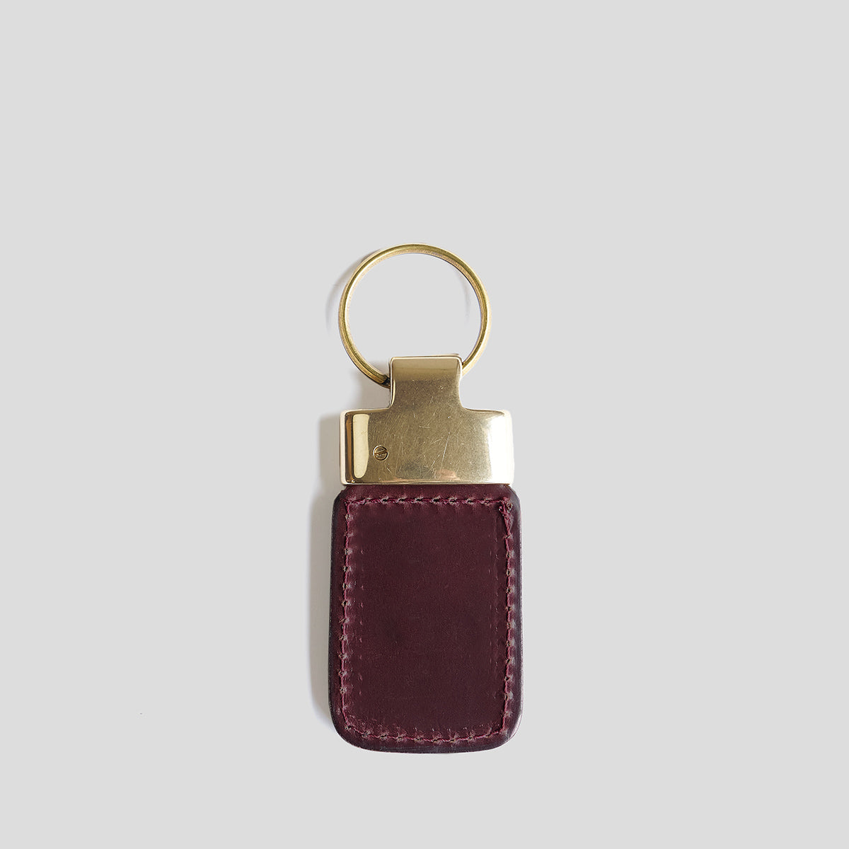 Italian Brass Key Fob #35