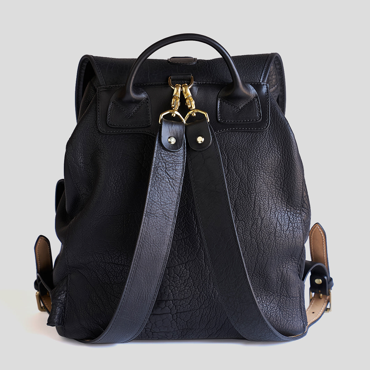 Rucksack No.180 | Black Shrunken Bison