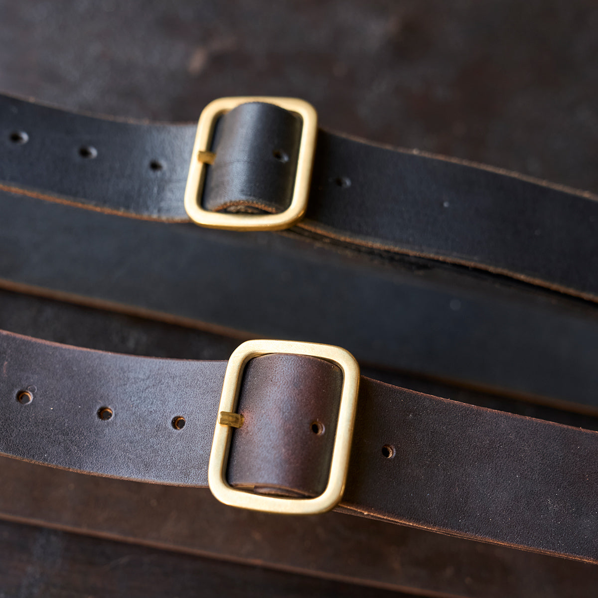 No.145 Italian Garrison Belt | Horween® Latigo Brown