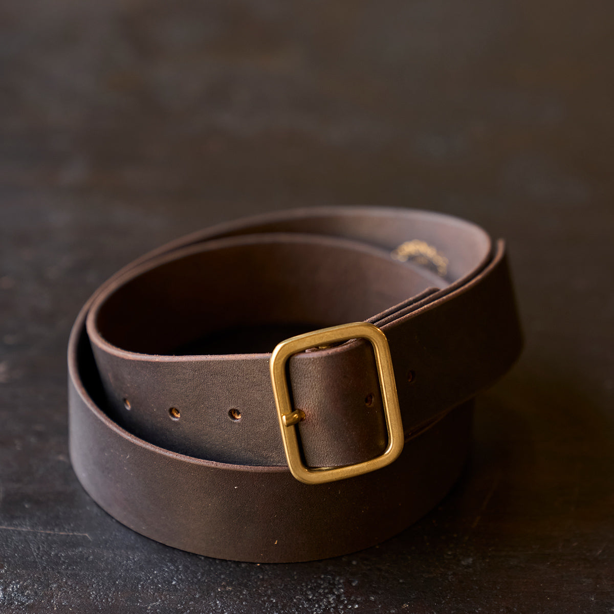 No.145 Italian Garrison Belt | Horween® Latigo Brown