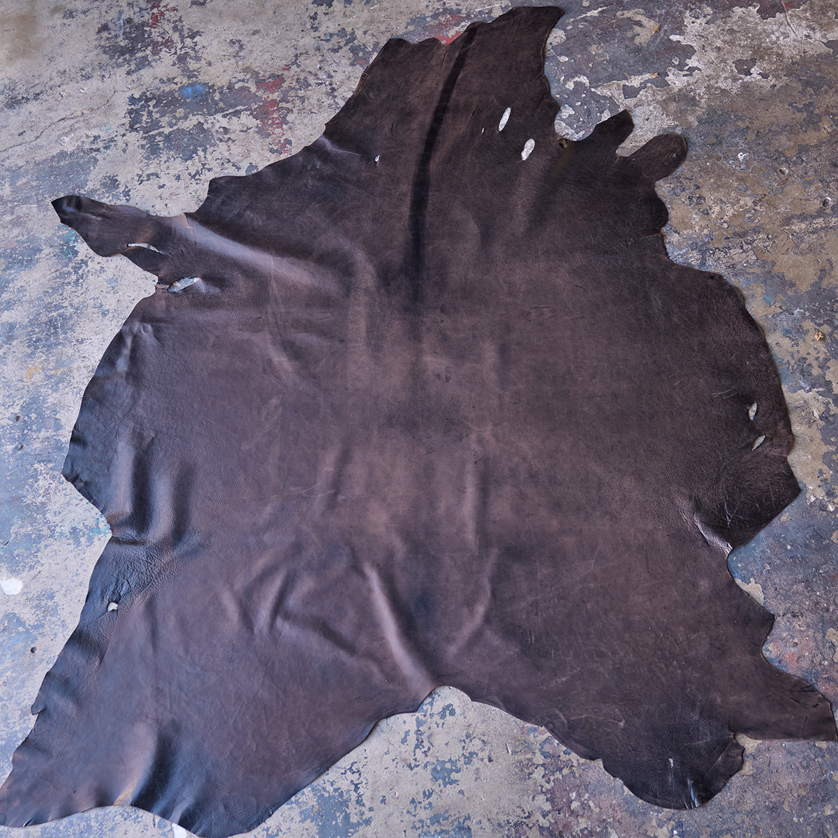 No.69 Union Jacket | Olive-Tanned Horsehide (Charcoal)