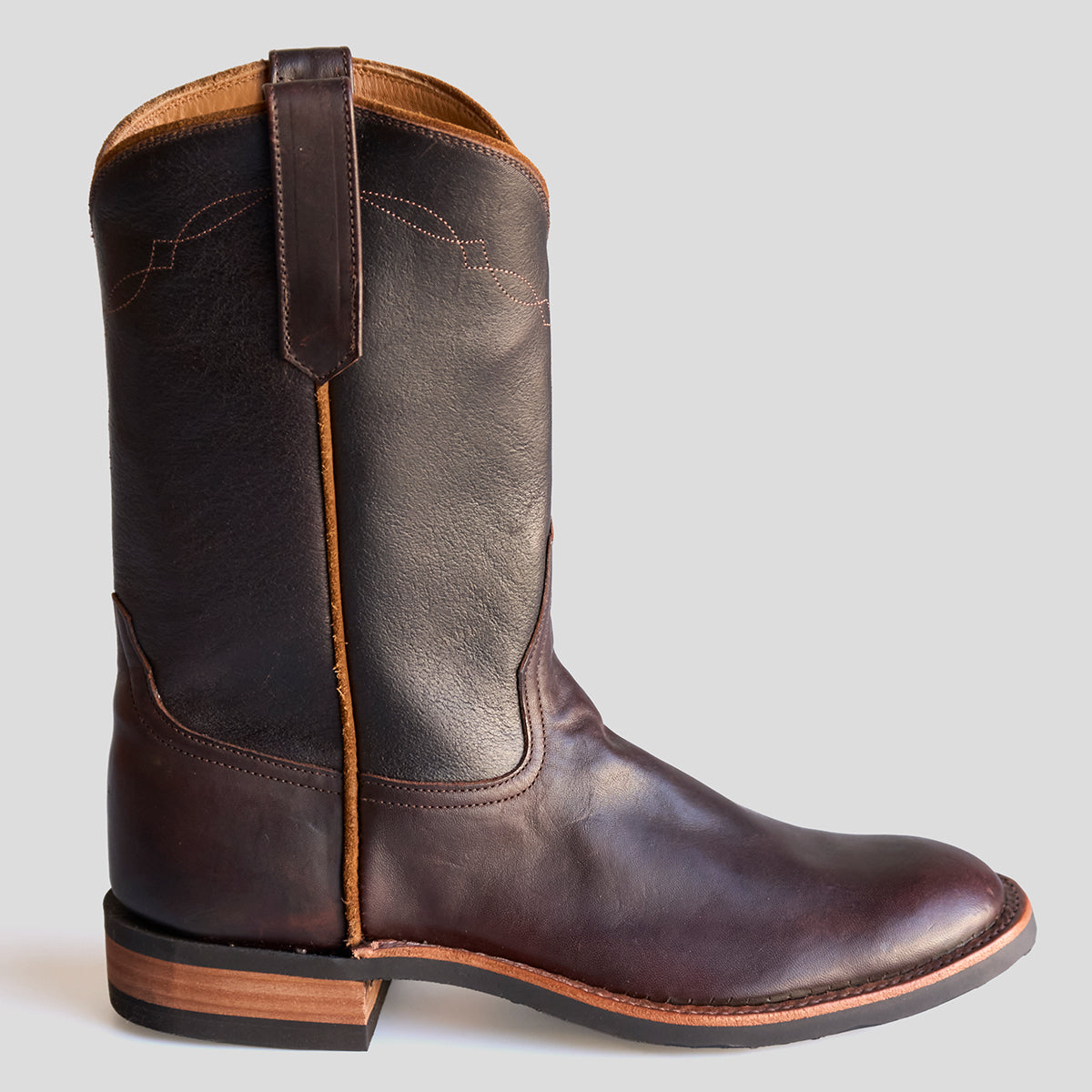 Roper Men’s Tan Leather Interior Boots Corral Men main image 3