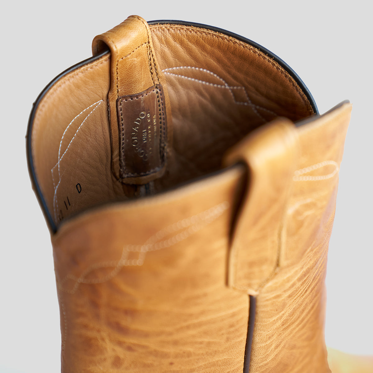 No.10 Horsehide Roper | Horween® Derby Natural (NEW)