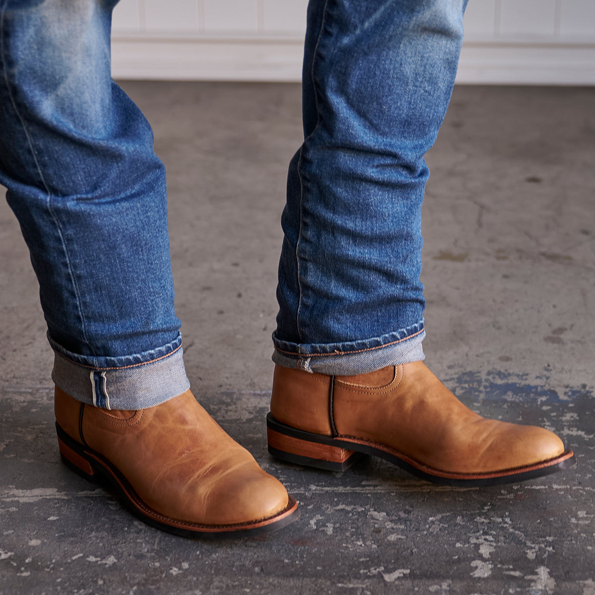 No.10 Horsehide Roper | Horween® Derby Natural