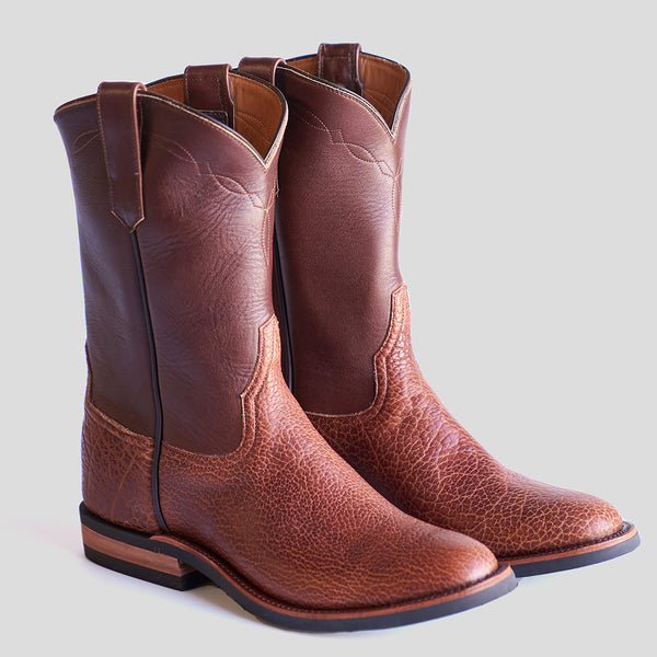 Flat Roper Boot Roper Boot No.10 | Horween® Bison LE