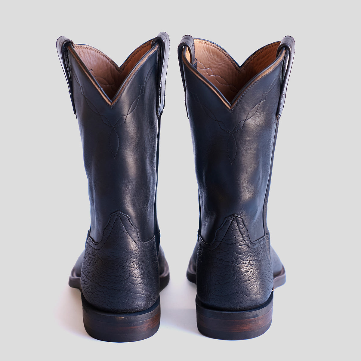 Roper Boot No.10 | Horween Black Bison LE