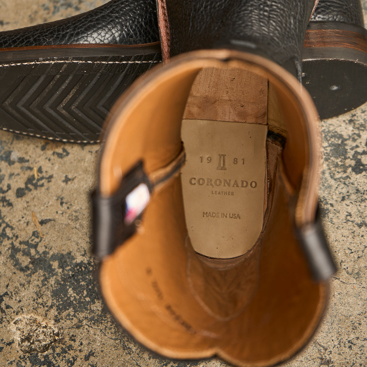 Roper Boot No.10 | Horween® Black Bison & Horsebutt