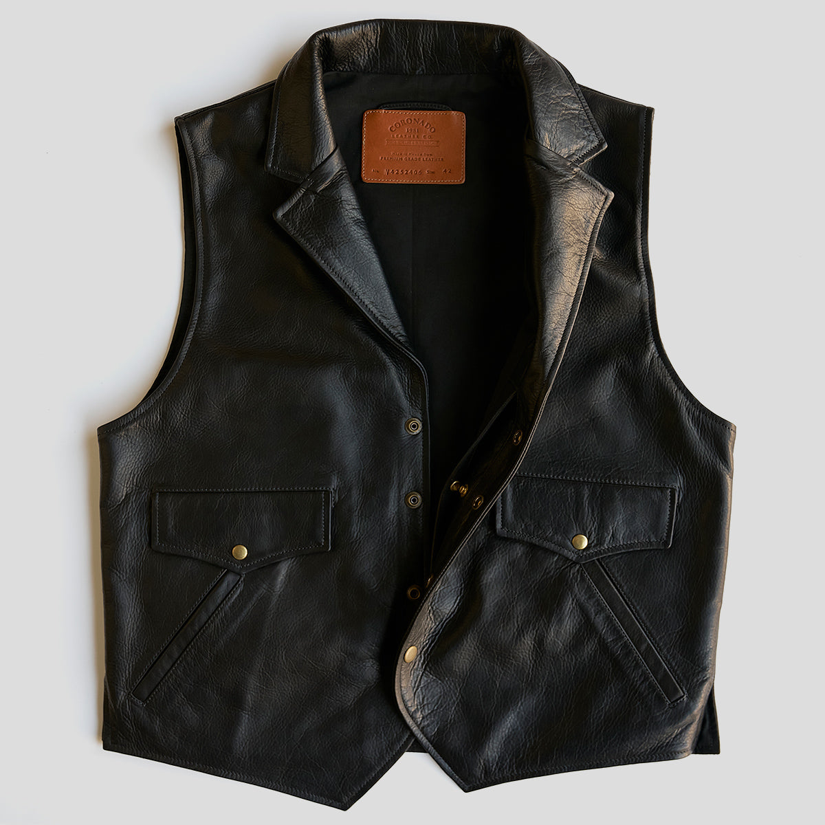 Ranch Vest No.42 | Black