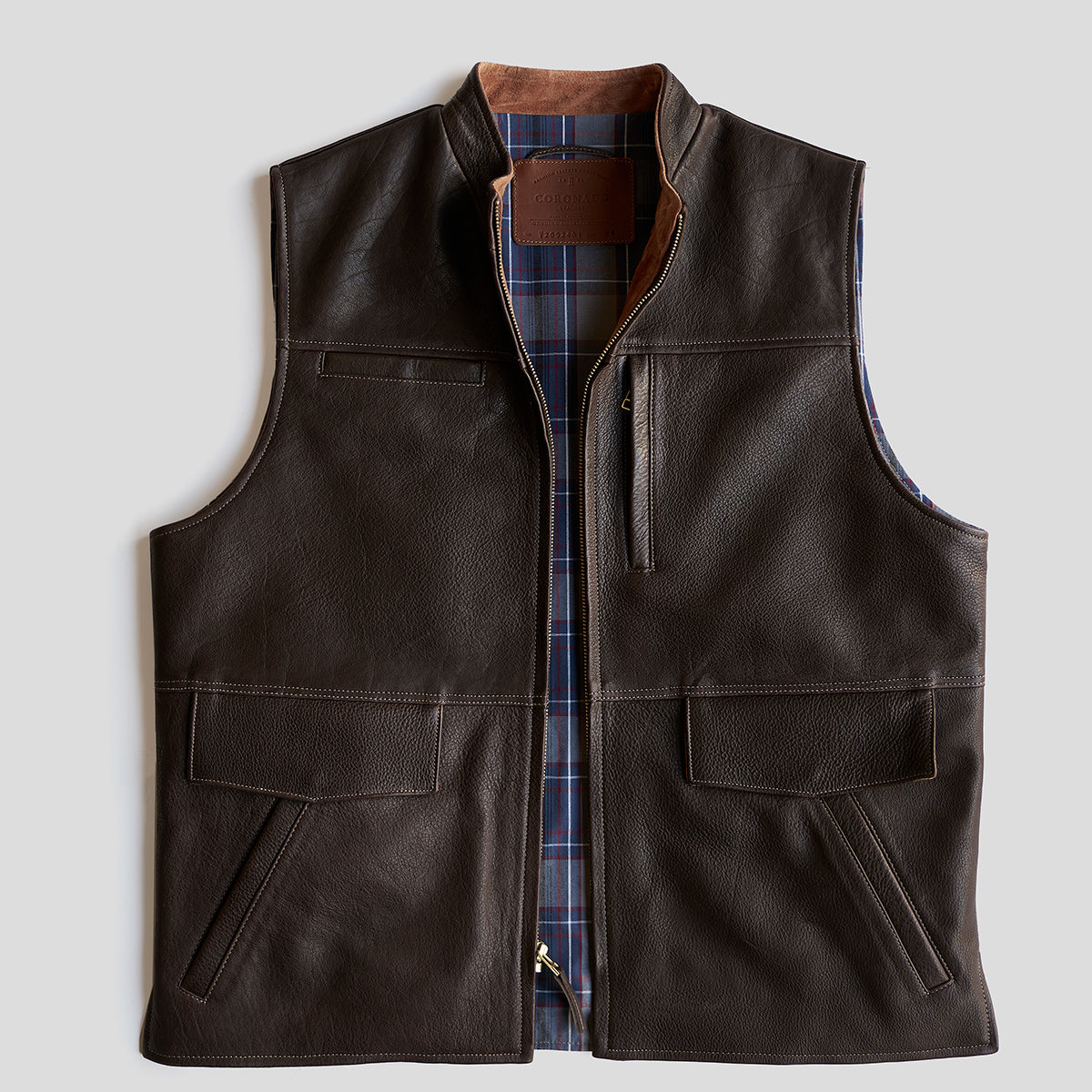 Bison Kodiak Travel Vest No.209 | Brown