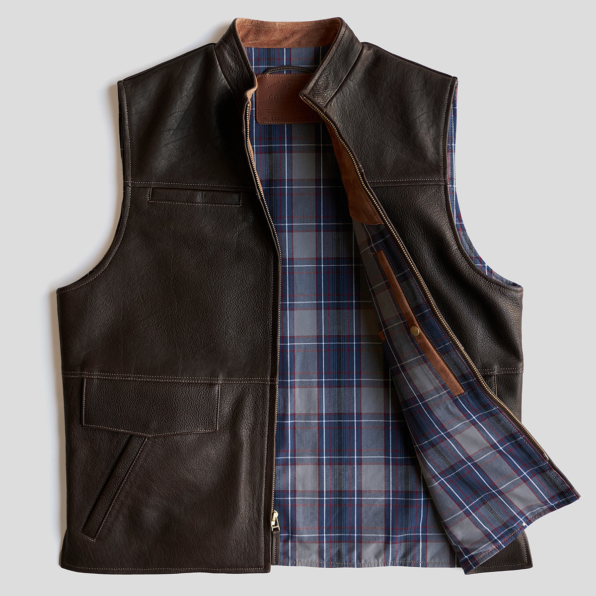 Bison Kodiak Travel Vest No.209 | Brown