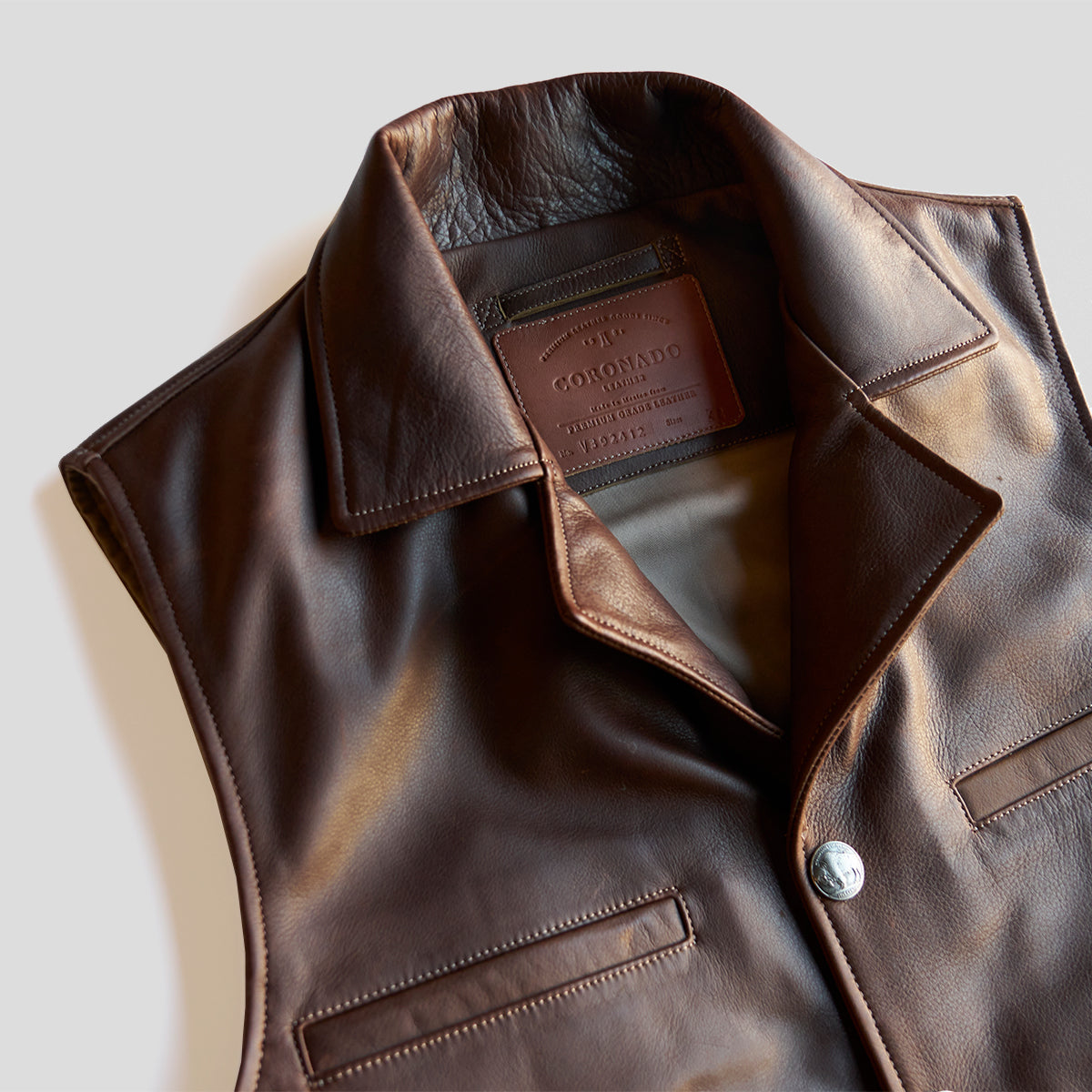 No.39 Ranchers Vest | Brown