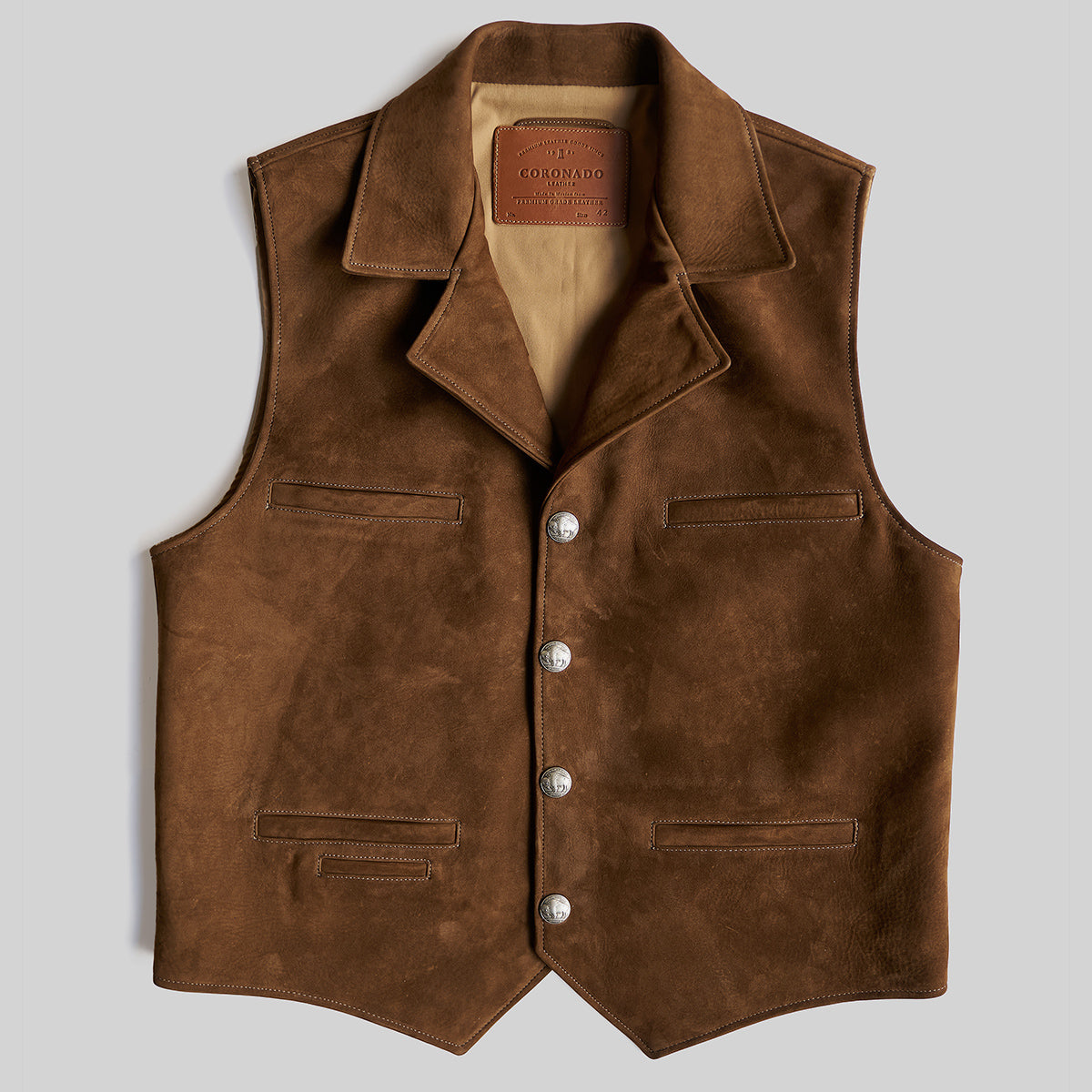 No.39 Nubuck Ranchers Vest | LE V39-NB