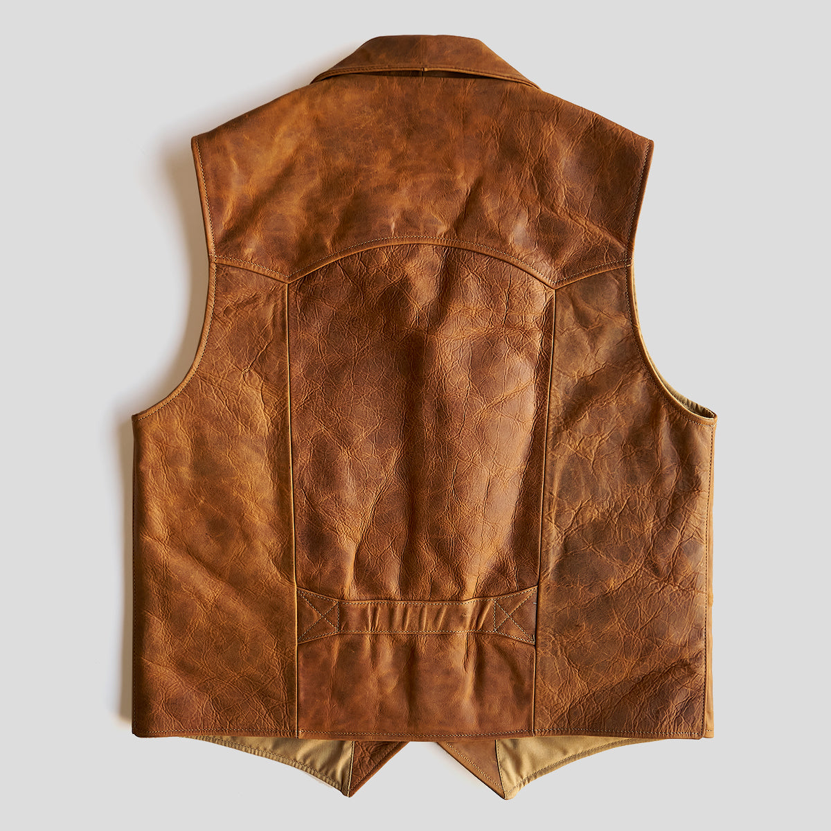 No.39 Indy Bison Ranchers Vest | Saddle Tan (NEW)