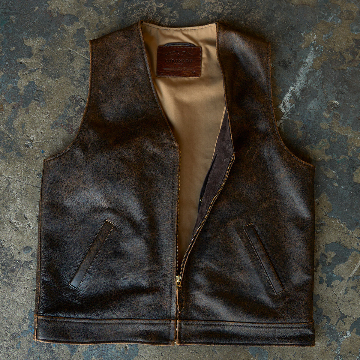Indiana Vintage Zip Vest No.745