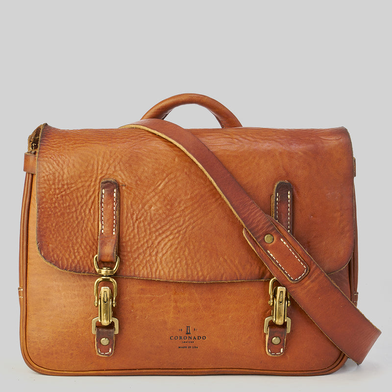NO.130 Vintage Stone Washed Mailbag