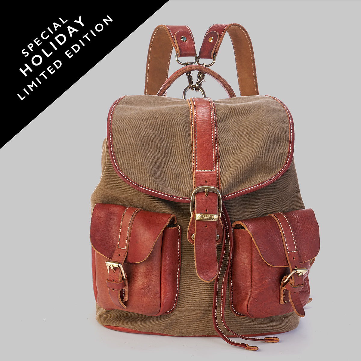 Canvas & Horween® Stone-Washed Rucksack No.180 | NEW