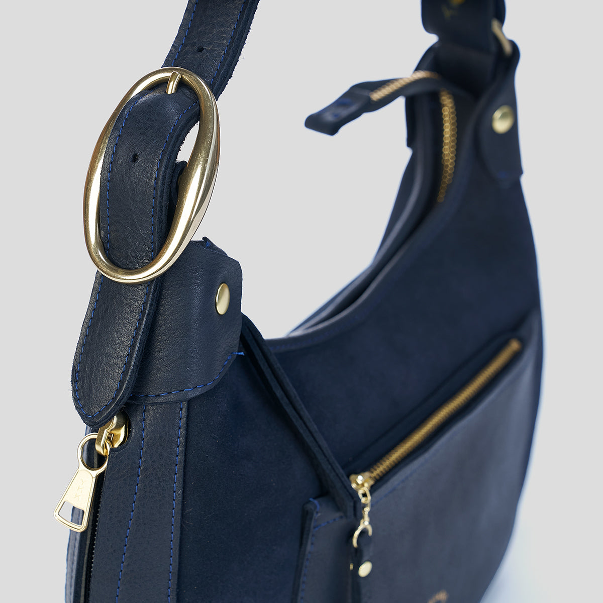 Jackie Hobo No.2 | LE Suede Navy x15