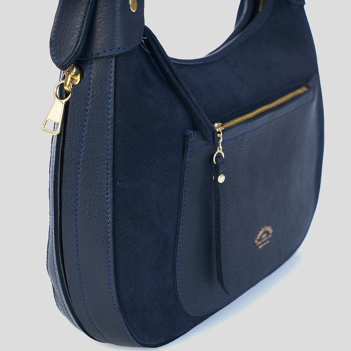 Jackie Hobo No.2 | LE Suede Navy x15