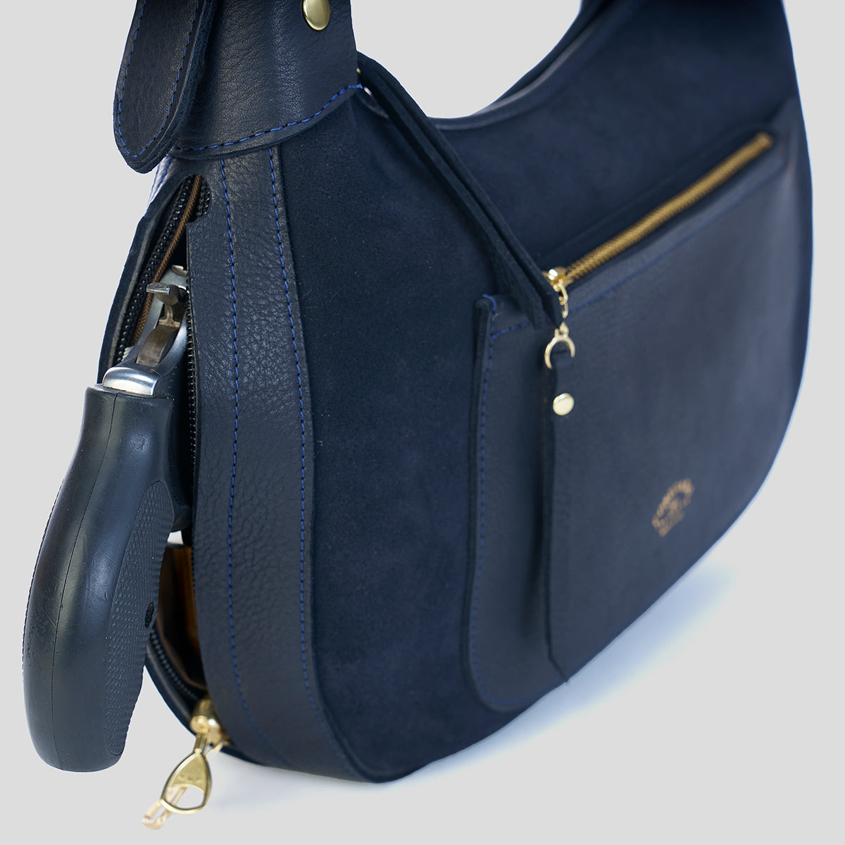 Jackie Hobo No.2 | LE Suede Navy x15