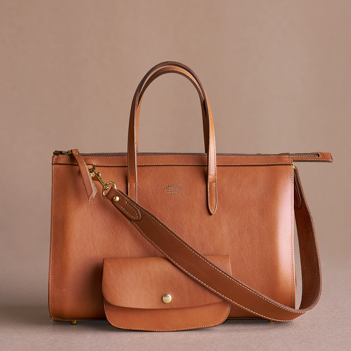 Adella Satchel No.600 | Tan