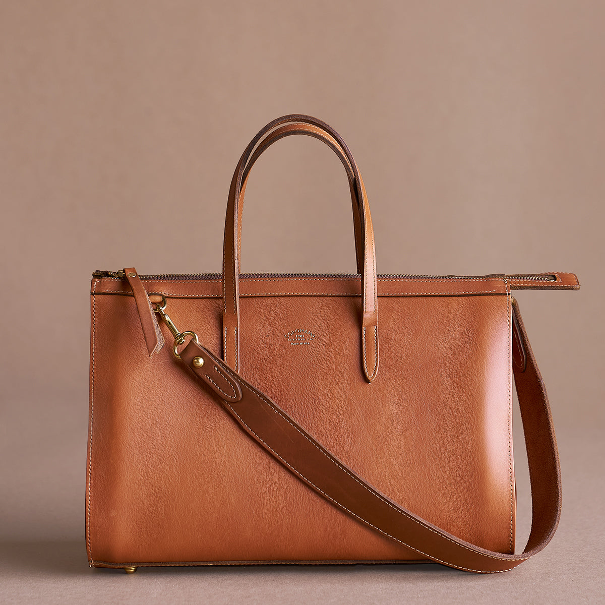 Adella Satchel No.600 | Tan