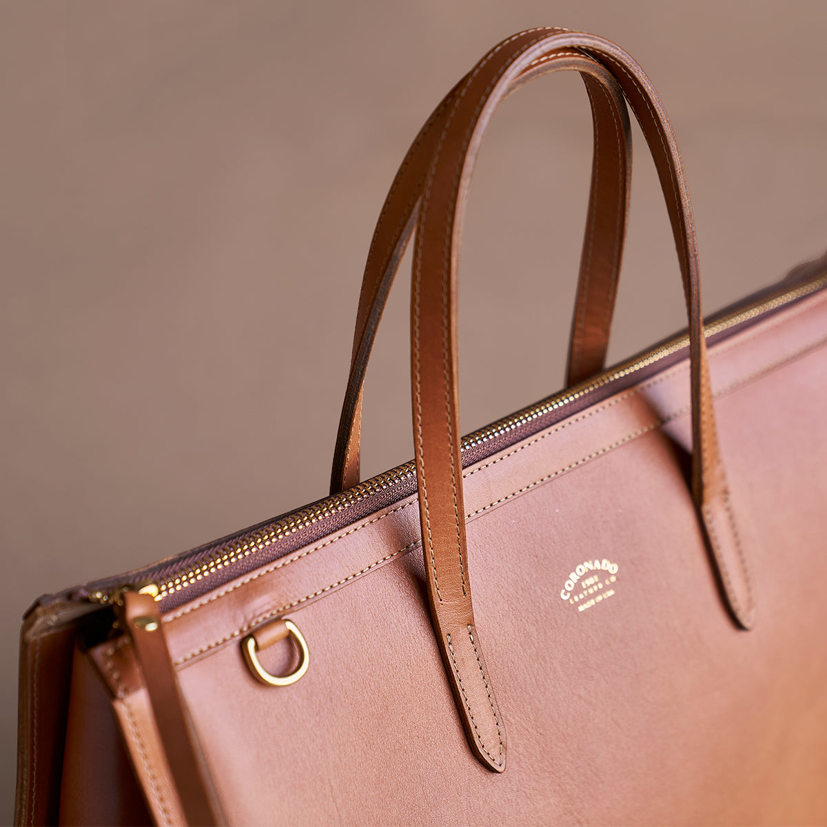 Adella Satchel No.600 | Tan