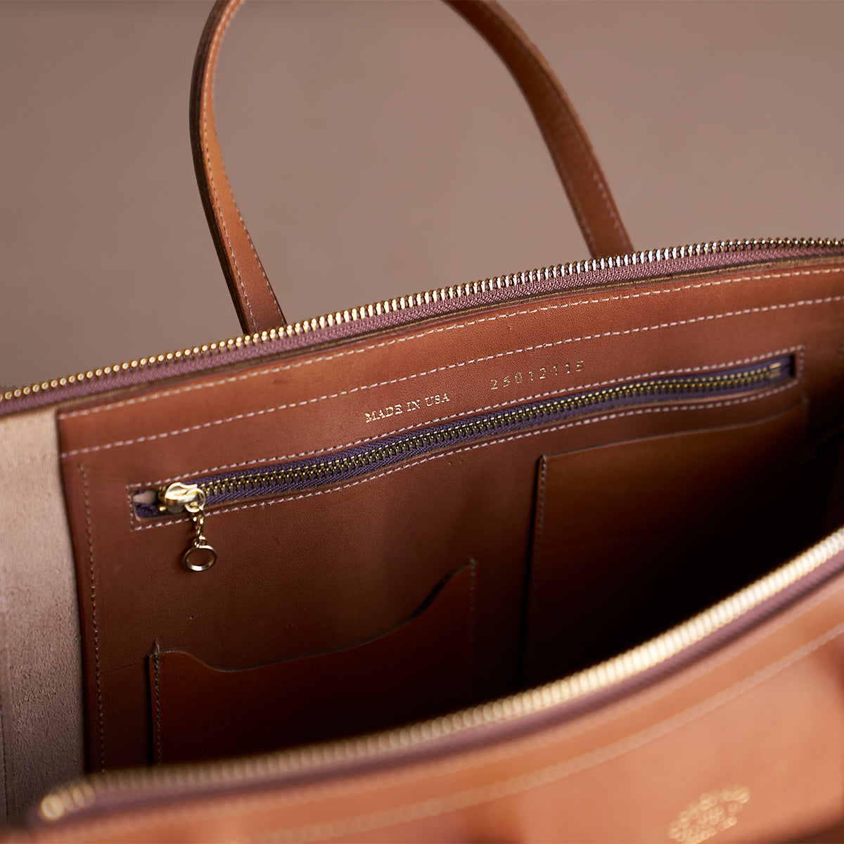 Adella Satchel No.600 | Tan