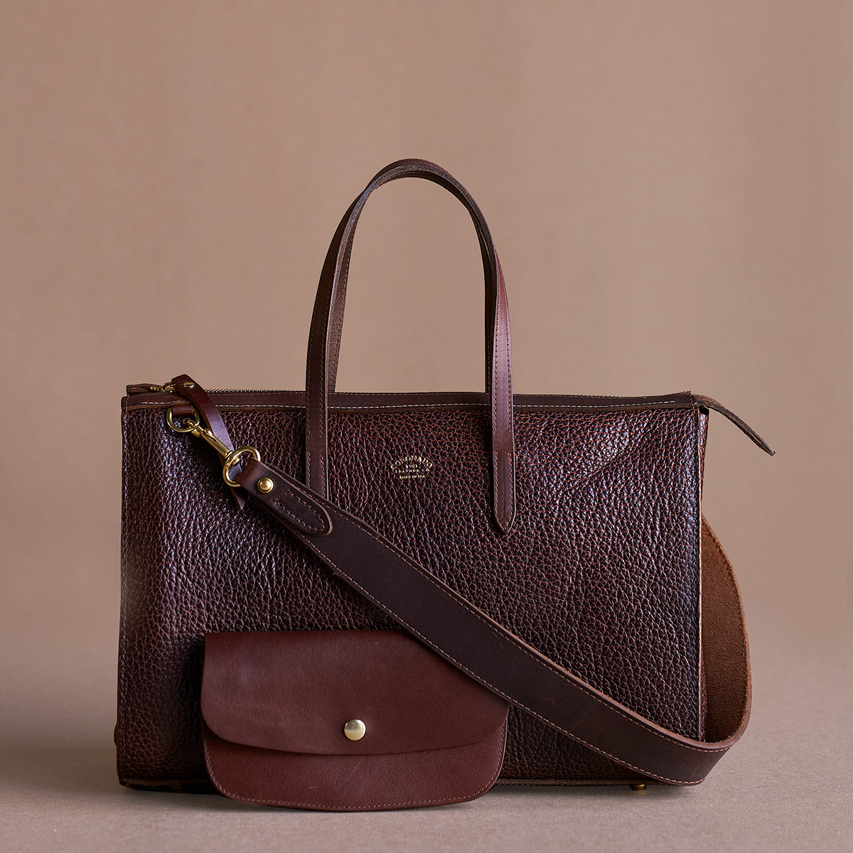 Adella Satchel No.600 | Bison Brown