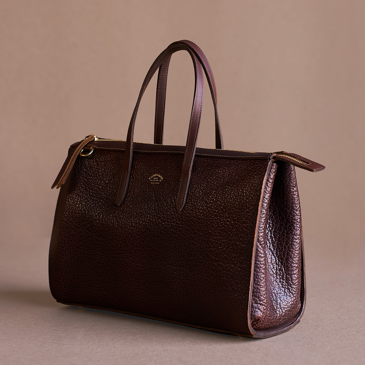 Adella Satchel No.600 | Bison Brown